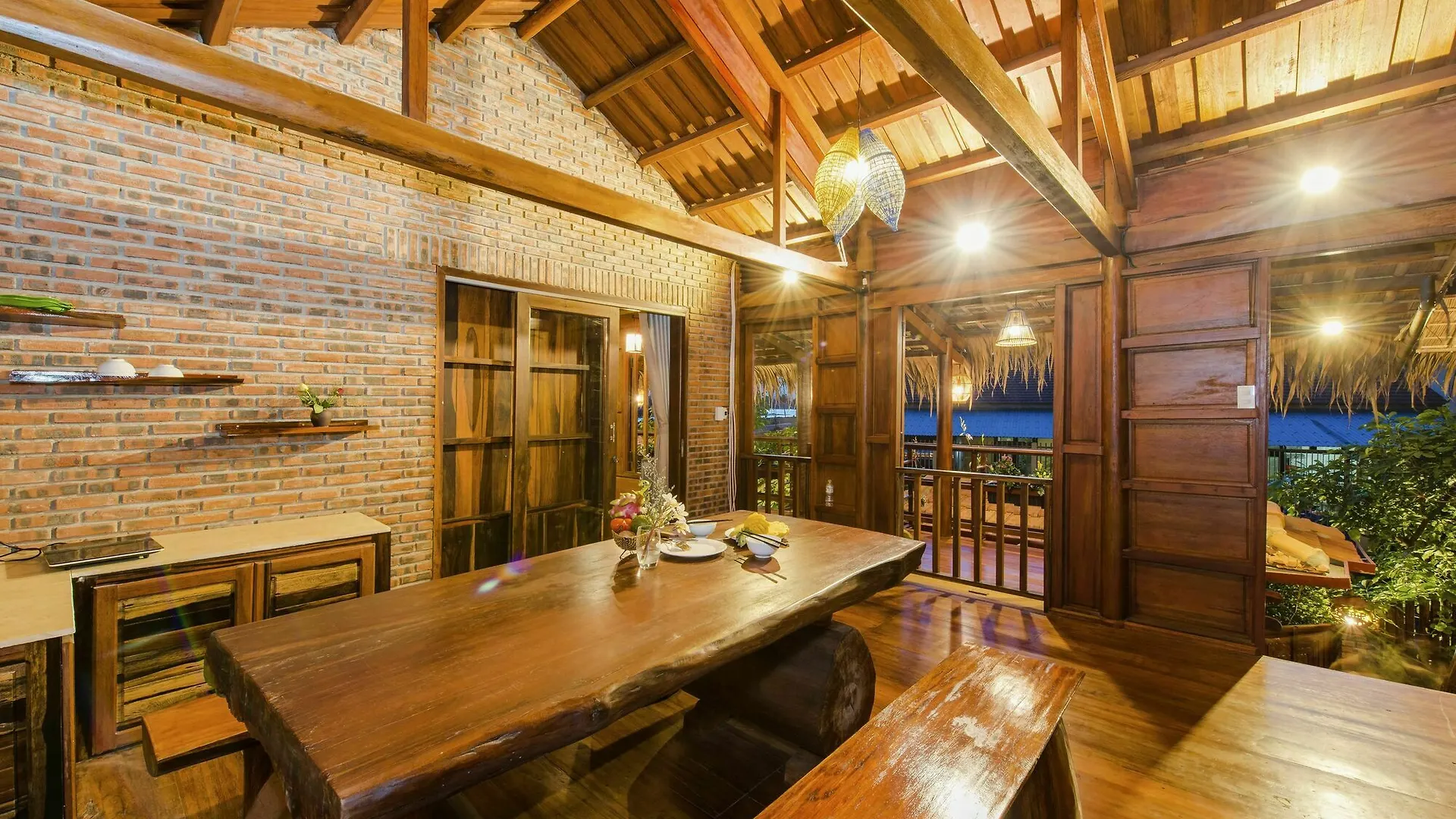 Wooden Lodge Homestay Hoian Hội An Vietnam
